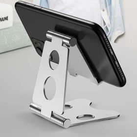 Cell Phone Stand; Adjustable Angle Metal Smartphone Stand; Desktop Phone Holder For All Phones And Tablets