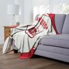 [Personalization Only] OFFICIAL MLB Jersey Personalized Silk Touch Throw Blanket - Reds