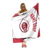 [Personalization Only] OFFICIAL MLB Jersey Personalized Silk Touch Throw Blanket - Reds