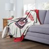 [Personalization Only] OFFICIAL MLB Jersey Personalized Silk Touch Throw Blanket - Nationals